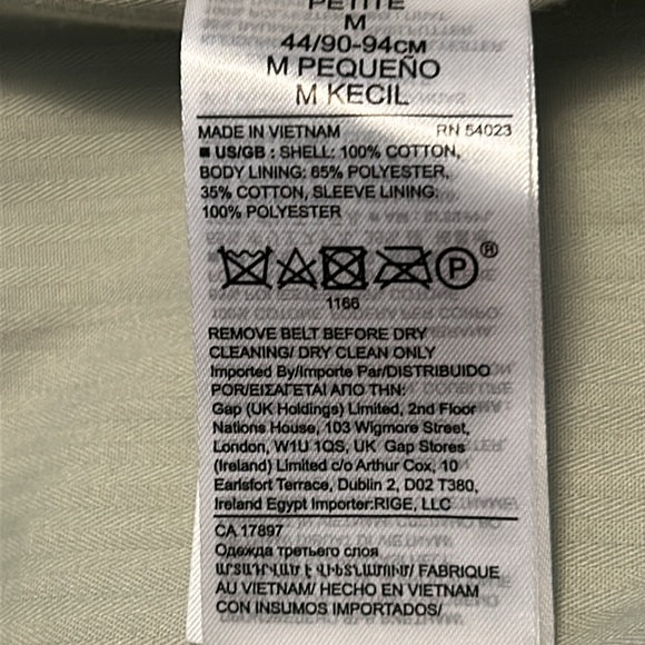 Banana Republic Trench coat - Picture 6 of 7